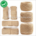 100% corde de jute de corde de chanvre naturel qui respecte l&#39;environnement pour le macramé